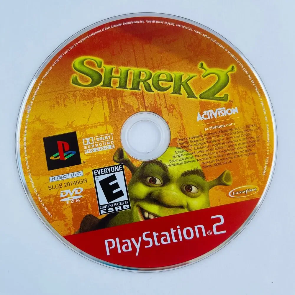 Shrek 2 Sony PlayStation 2 PS2 2004 Everyone CIB